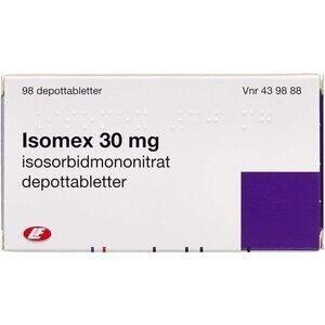 Køb ISOMEX DEPOTTABL 30 MG online hos apotekeren.dk