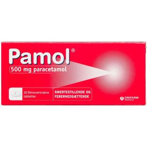 Køb PAMOL TABL 500 MG online hos apotekeren.dk