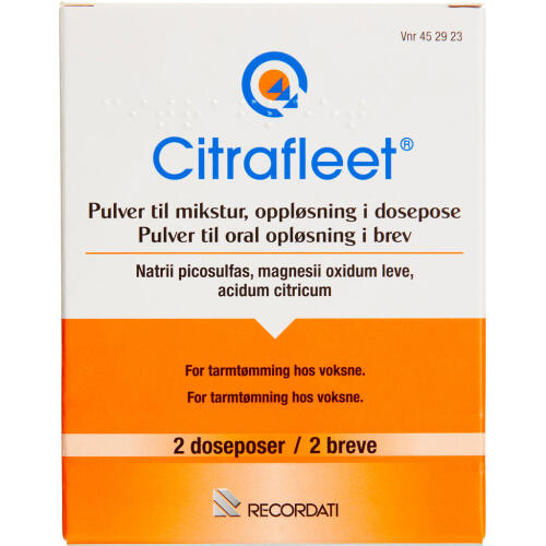 Køb CITRAFLEET PLV.T.ORAL OPLØS. online hos apotekeren.dk