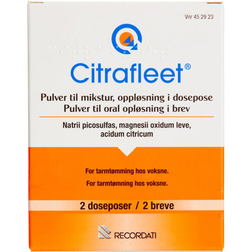 CITRAFLEET PLV.T.ORAL OPLØS. apotekeren.dk Køb online nu!