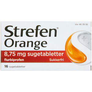 Køb STREFEN ORANGE SUGETB 8,75 MG online hos apotekeren.dk