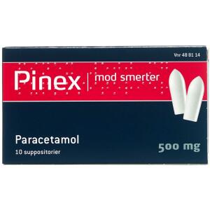 Køb PINEX SUPP 500 MG online hos apotekeren.dk