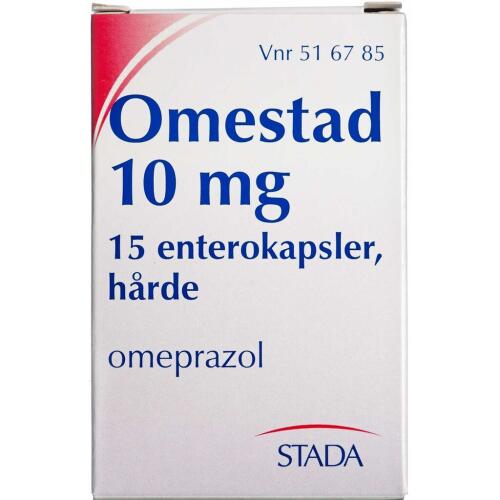 Køb OMESTAD ENTKAPS 10 MG online hos apotekeren.dk