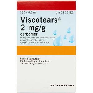 Køb VISCOTEARS ØJ.GEL ENDOS 2MG/G online hos apotekeren.dk