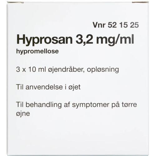 Køb HYPROSAN ØJENDRÅBER 3,2 MG/ML online hos apotekeren.dk
