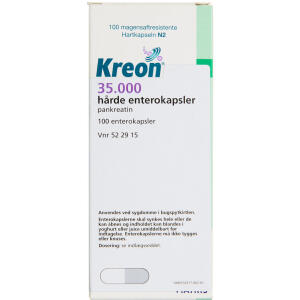 Køb KREON LIPA.ENT.KPS.35.000EP-E online hos apotekeren.dk