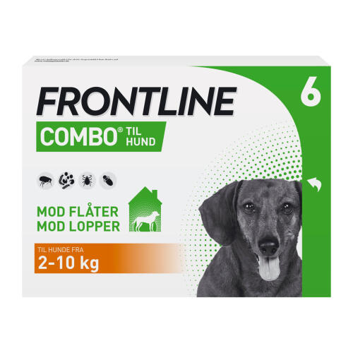 Køb FRONTLINE COMBO HUND S 2-10KG online hos apotekeren.dk