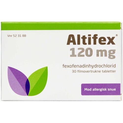 Køb ALTIFEX TABL 120 MG (ORIFARM) online hos apotekeren.dk