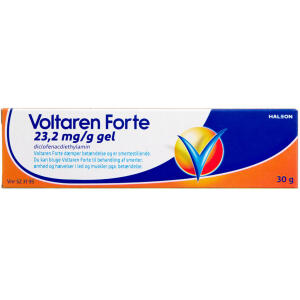 Køb VOLTAREN FORTE GEL 23,2 MG/G online hos apotekeren.dk