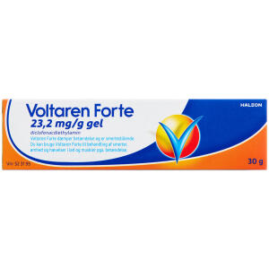 Køb VOLTAREN FORTE GEL 23,2 MG/G online hos apotekeren.dk