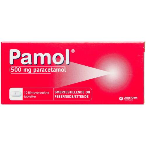 Køb PAMOL TABL 500 MG online hos apotekeren.dk