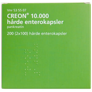 Køb CREON ENTKAPS 10.000 EP-E online hos apotekeren.dk