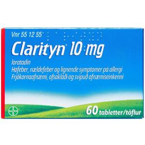 Køb CLARITYN TABL 10 MG online hos apotekeren.dk