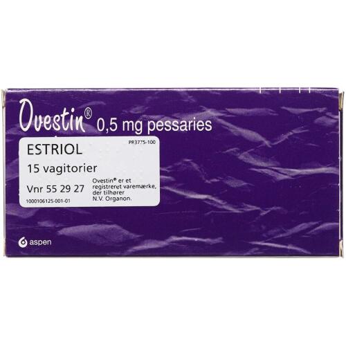 Køb OVESTIN VAGITORIER 0,5 MG (ORI online hos apotekeren.dk