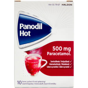 Køb PANODIL HOT PLV T.OR.OPL 500MG online hos apotekeren.dk