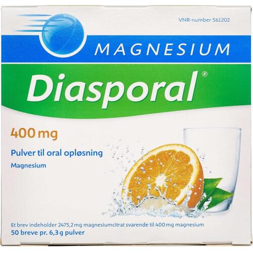 Køb MAGNESIUM DIASPORAL PLV 400 MG online hos apotekeren.dk