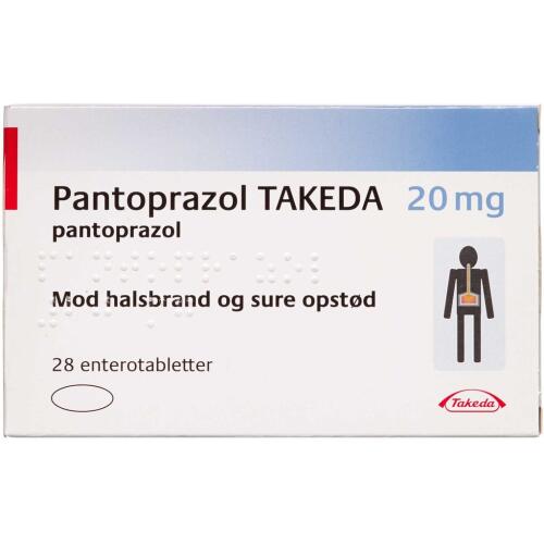 Køb PANTOPRAZOL ENTTABL 20 MG (TA online hos apotekeren.dk