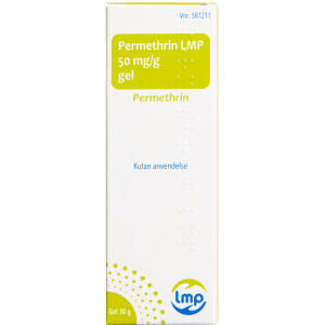 Køb PERMETHRIN LMP GEL 50MG/G online hos apotekeren.dk