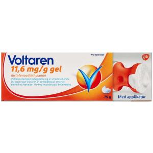 Køb Voltaren gel 11,6 mg/g, 75 g  online hos apotekeren.dk