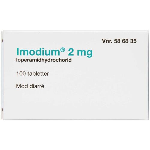 Køb IMODIUM TABL 2 MG online hos apotekeren.dk