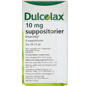 Køb DULCOLAX SUPP. 10 MG online hos apotekeren.dk