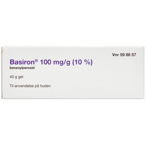 Køb BASIRON GEL 100 MG/G online hos apotekeren.dk