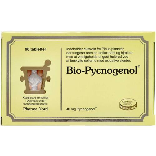 Køb Bio-Pycnogenol tabletter 90 stk. online hos apotekeren.dk
