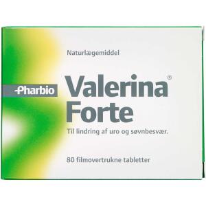 Køb Valerina Forte tabletter 80 stk. online hos apotekeren.dk