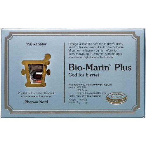 Køb Bio-Marin Plus kapsler 150 stk. online hos apotekeren.dk