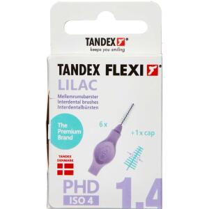 Køb TANDEX FLEXI Mellemrumsbørste - LILAC 6 stk. online hos apotekeren.dk