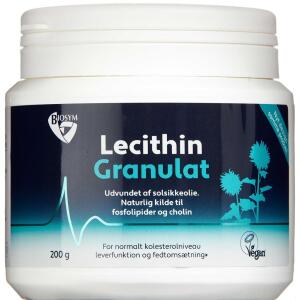 Køb Biosym Lecithin Granulat 200 g online hos apotekeren.dk