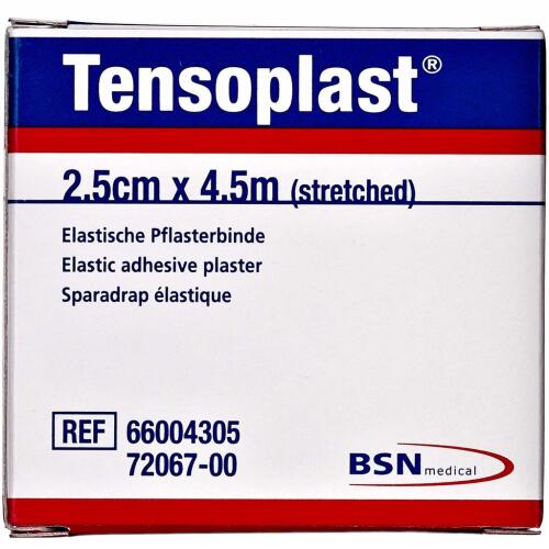 Køb Tensoplast strækbind 4305 2,5 cm x 4,5 m 1 stk. online hos apotekeren.dk