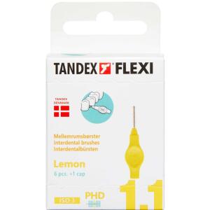 Køb TANDEX FLEXI Mellemrumsbørste - LEMON 6 stk. online hos apotekeren.dk