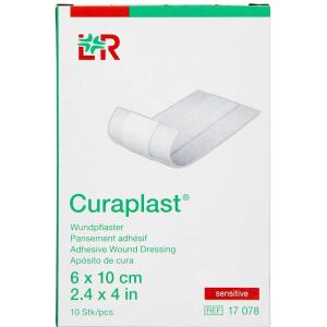 Køb CURAPLAST SENSITIVE 6X10 CM online hos apotekeren.dk