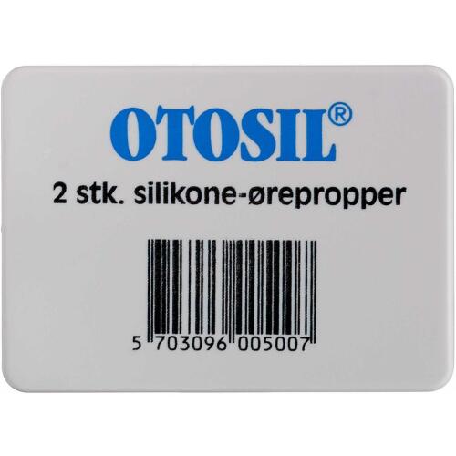 Køb Otosil silikone-ørepropper 2 stk. online hos apotekeren.dk