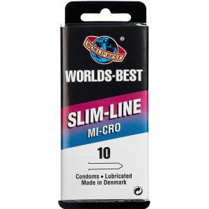 Køb Worlds-Best Mi-Cro Slim-Line 10 stk. online hos apotekeren.dk