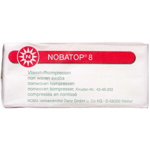 Køb NOBATOP 8 Kompres Usteril 5 x 5 cm 100 stk. online hos apotekeren.dk