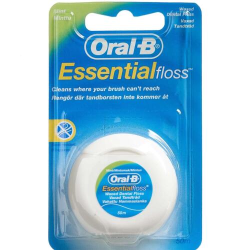 Blinke sidde Bestil Oral-B Tandtråd Essential floss 50 m | Køb online nu!