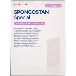 Køb Spongostan Specieal 70 x 50 x 1 mm 20 stk. online hos apotekeren.dk