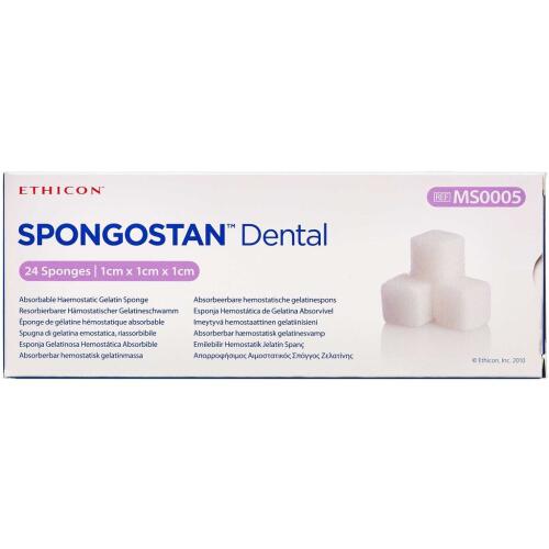 Køb Spongostan Detal 10 x 10 x 10 mm 24 stk. online hos apotekeren.dk