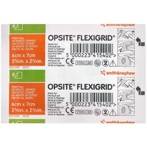 Køb OPSITE Flexigrid 6 x 7 cm 1 stk. online hos apotekeren.dk