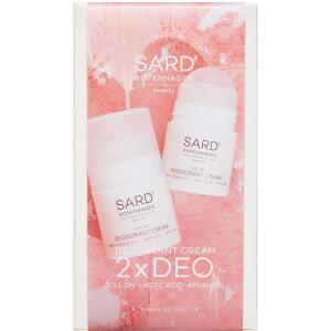Køb SARDkopenhagen Deo Roll-on Cream med Mild Duft 2 stk. 50 ml + 50 ml online hos apotekeren.dk