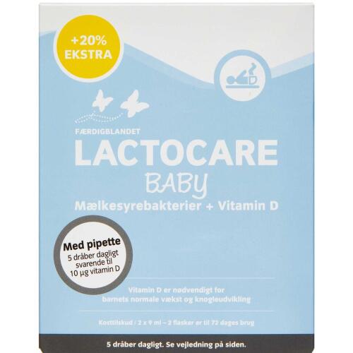 Køb LACTOCARE BABY 2-PACK online hos apotekeren.dk