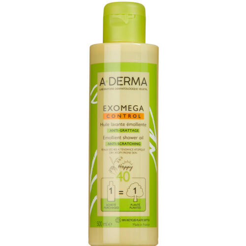 Køb A-Derma Exomega Cont Shower Oil Limited Edition 500 ml online hos apotekeren.dk