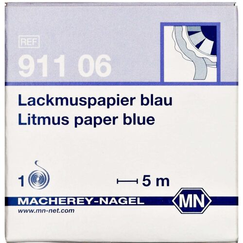 Køb Indikatorpapir Blåt Lakmus 5 m online hos apotekeren.dk