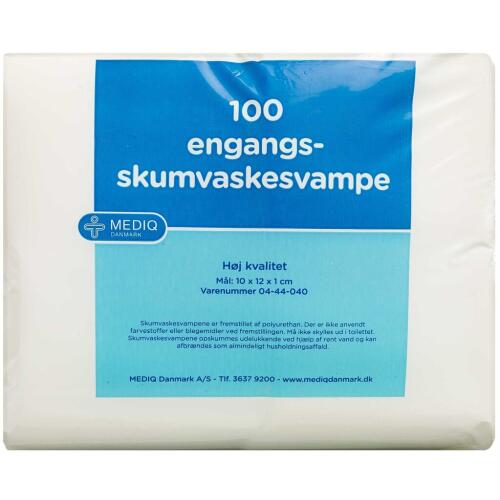 Køb Vaskeskumsvamp 100 stk. online hos apotekeren.dk